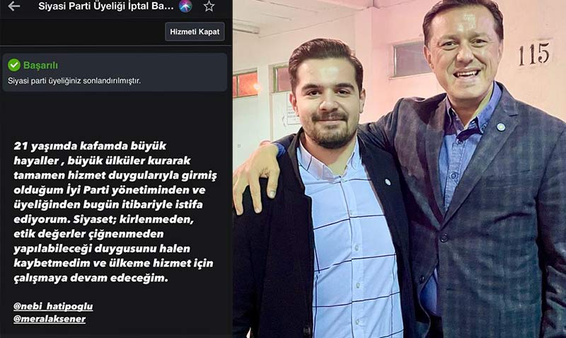 �Y� Parti Eski�ehir Te�kilat�ndan istifalar s�r�yor