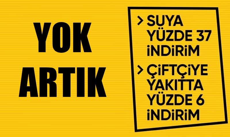 Nas�l olur demeyin oluyor: Suya y�zde 37 indirim 