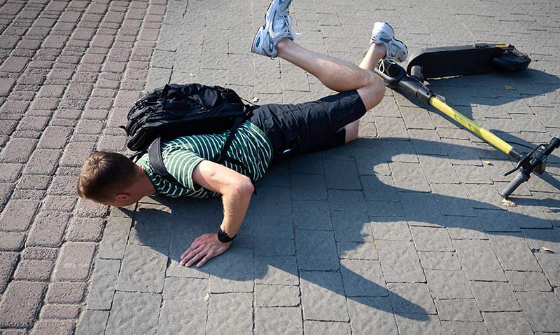 Scooter kazalar�ve �ene k�r�klar�