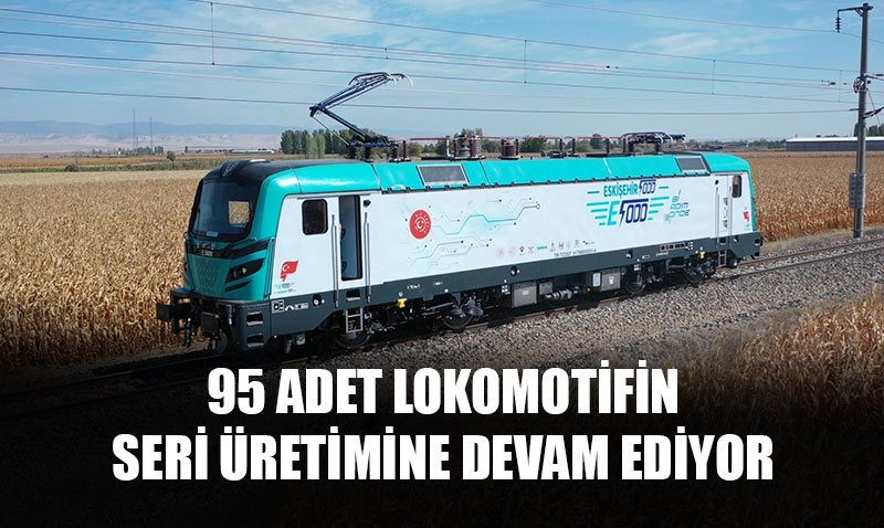 Yerli Lokomotif Eski�ehir-5000�in Testleri Ba�ar�yla Devam Ediyor