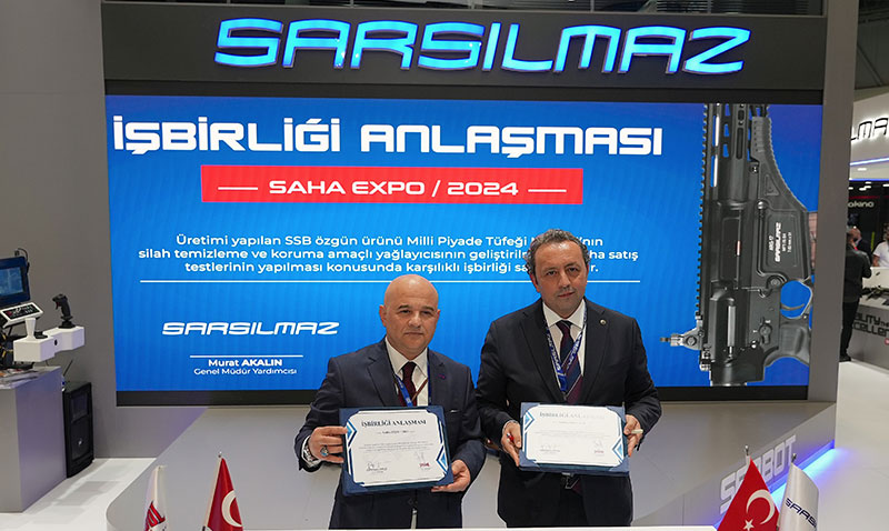 Silah temizlik ve koruma ya�lar� millile�iyor