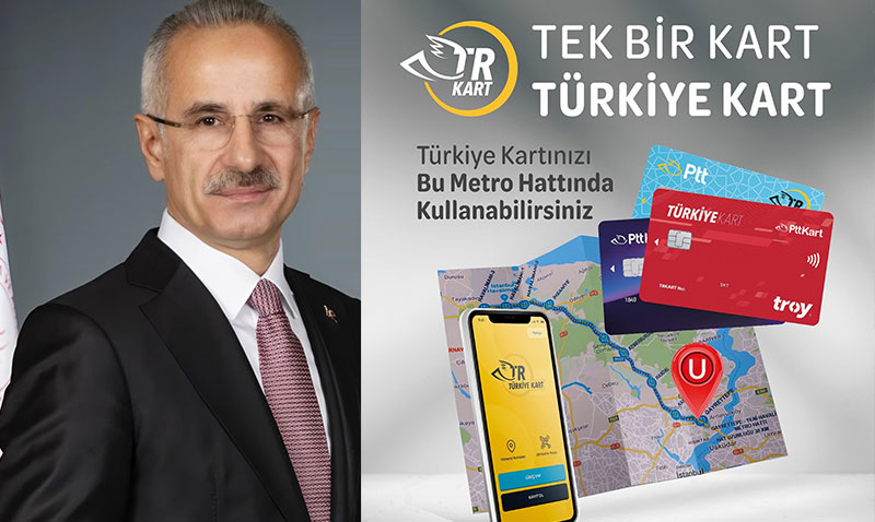 T�rkiye Kart’la 47 bin 265 kullan�c�, 118 bin 273 kez seyahat ette