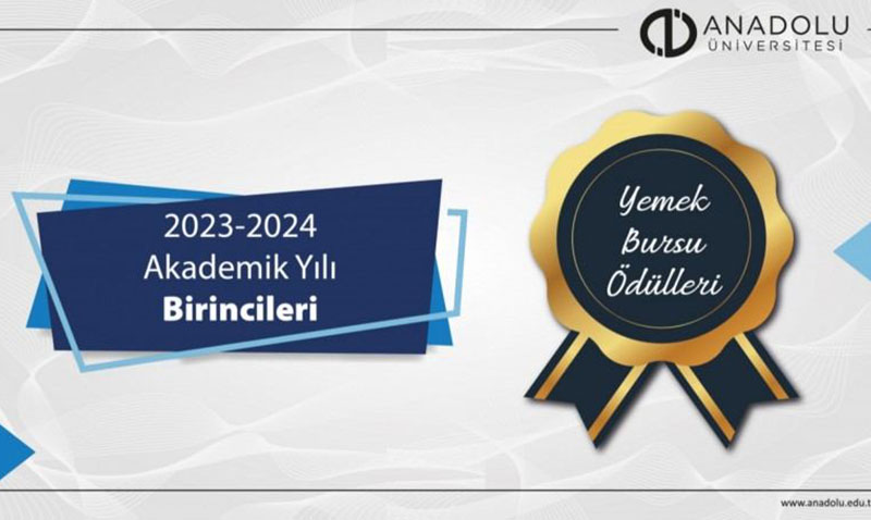 Anadolu �niversitesi ba�ar�n�n yan�nda