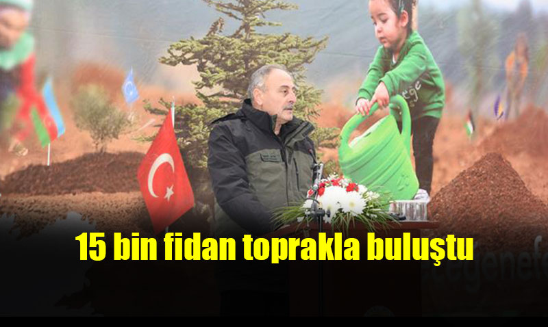 �nsanl��a Nefes Olsun Diye Eski�ehir�den 15 Bin Fidan
