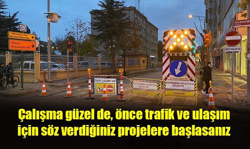 K�br�s �ehitleri Caddesi�nde Yenileme �al��malar� Ba�lad�