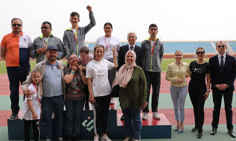 �zel Sporcular Atletizm �l �ampiyonas� EST�’de yap�ld�