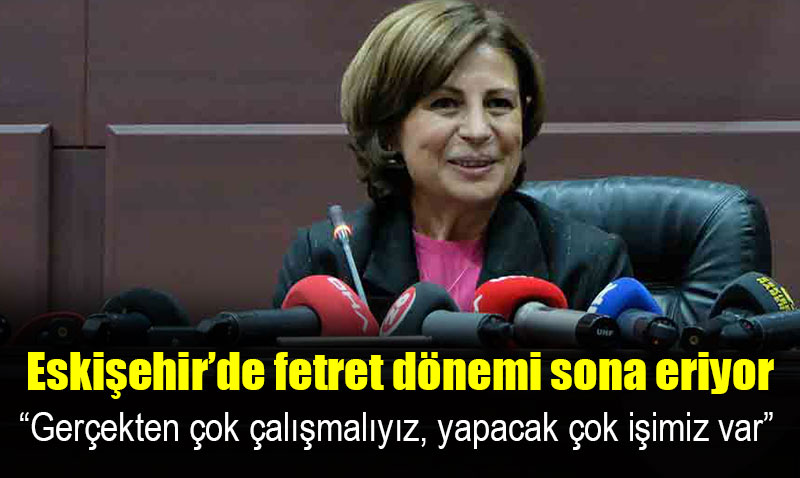 �nl�ce "Ger�ekten �ok �al��mal�y�z, yapacak �ok i�imiz var"