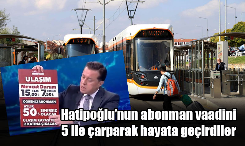 Y�llar sonra ��rencilere abonman m�jdesi!