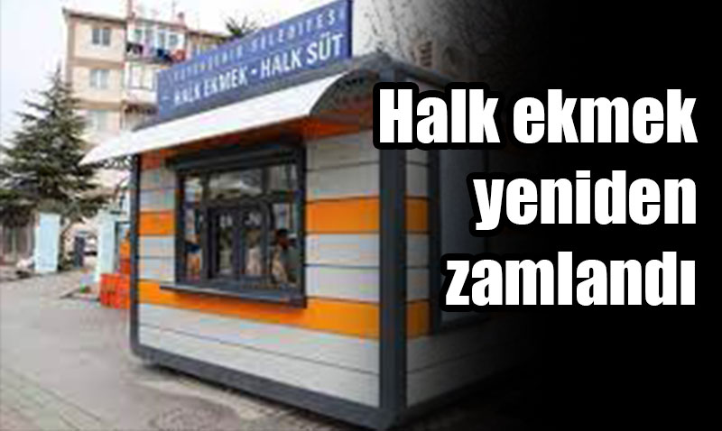 Eski�ehir’de halk ekme�e zam