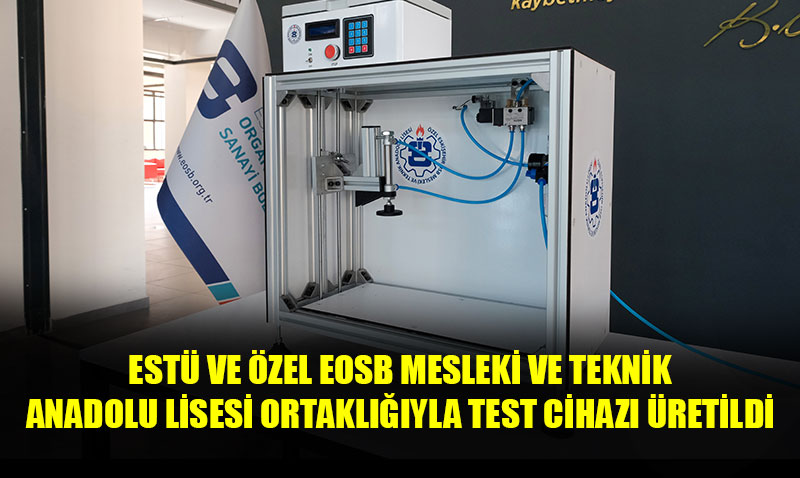 Eski�ehir’de �niversite ve meslek lisesinden ortak �retim