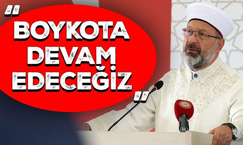 �Boykota devam edece�iz�