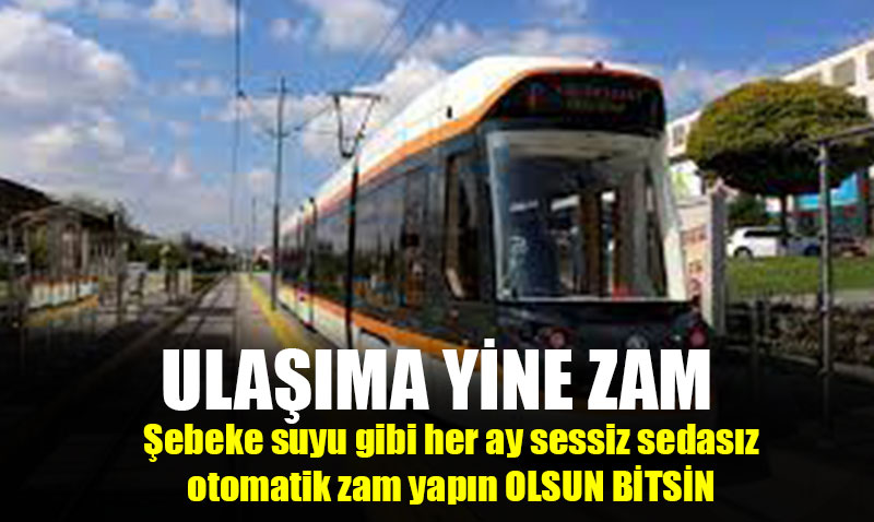 Eski�ehir’de ula��ma yeni zam