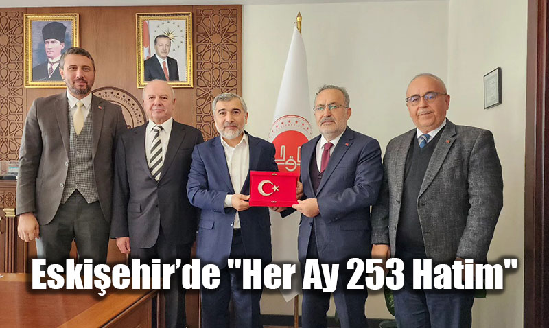 Eski�ehir�de "Her Ay 253 Hatim" Program� Kapsam�nda 15 Temmuz �ehitleri ��in Dua