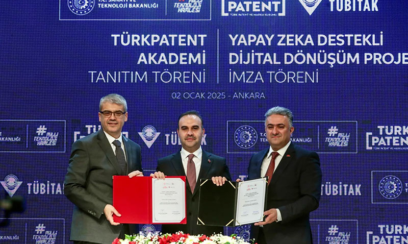 T�B�TAK ve T�RKPATENT Yapay Zeka Alan�nda �� Birli�i Yapt�