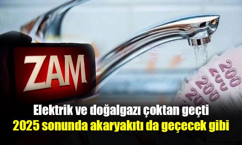 Eski�ehir’de 2025 y�l�n�n ilk su zamm� ile fiyat 40 lira band�na do�ru gidiyor