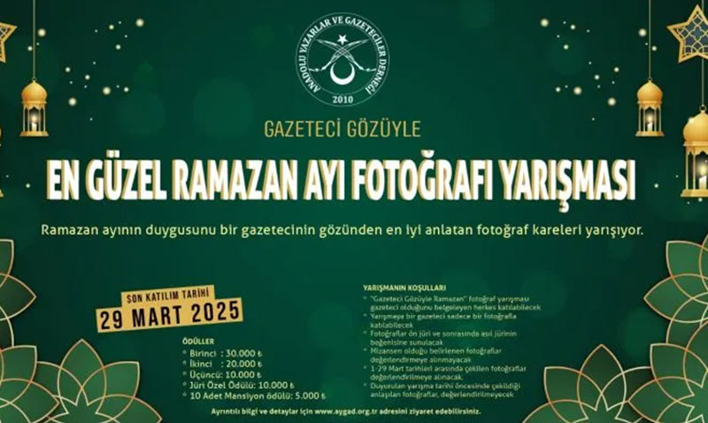 GAZETEC� G�Z�YLE EN G�ZEL RAMAZAN FOTO�RAFI YARI�MASI