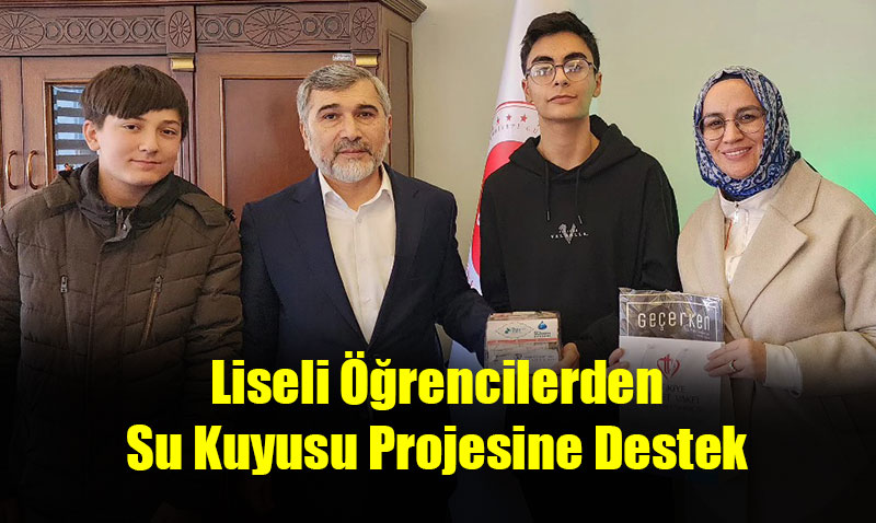 Liseli ��rencilerden Tanzanya�ya Hay�r Eli