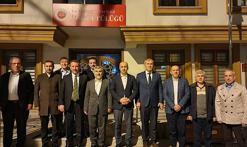 Bilecik ve Eski�ehir M�ft�l�klerinden Karde�lik Bulu�mas�