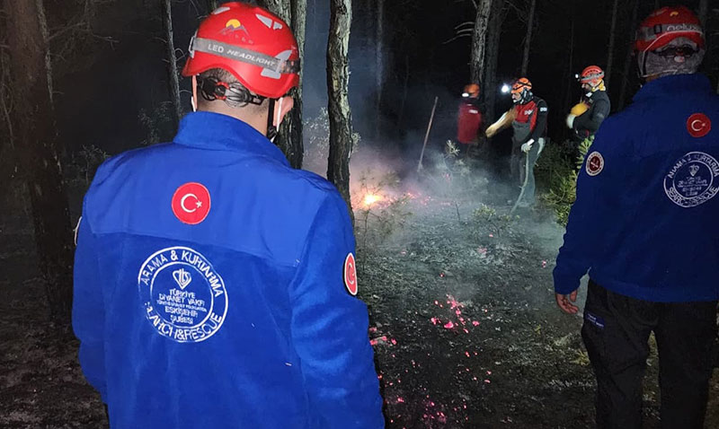 TDV Eski�ehir Arama Kurtarma Ekibi, Sakarya-Bilecik Yang�n�nda G�rev Ba��nda!