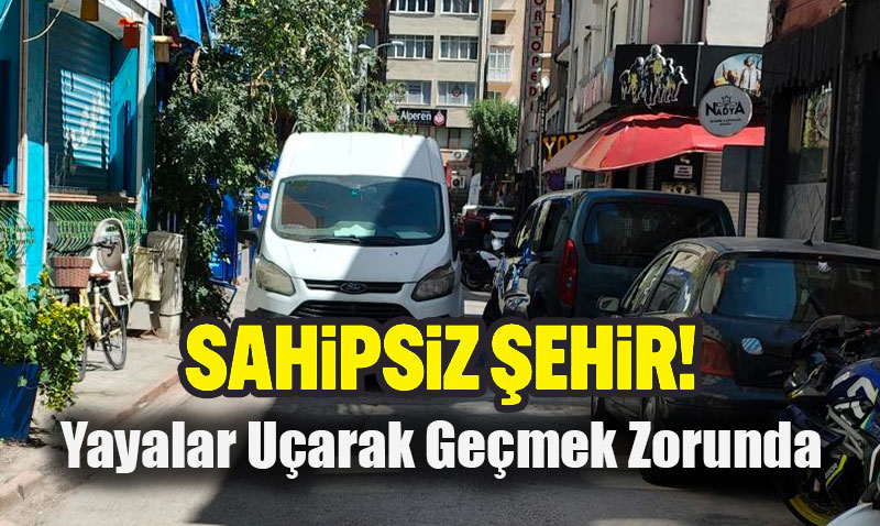 Vatanda�lardan Yol Kapatma Tepkisi: "Yayalar U�arak Ge�mek Zorunda"