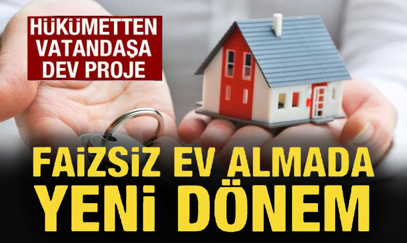 H�k�metten Vatanda�a Faizsiz Ev, Ara� ve �� Yeri Projesi