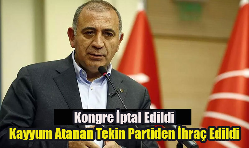 CHP’de �stanbul Kongresi Krizi: G�rsel Tekin �hra� Edildi