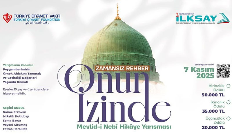 TDV’den "Zamans�z Rehber: Onun �zinde" Temal� Hikaye Yar��mas�