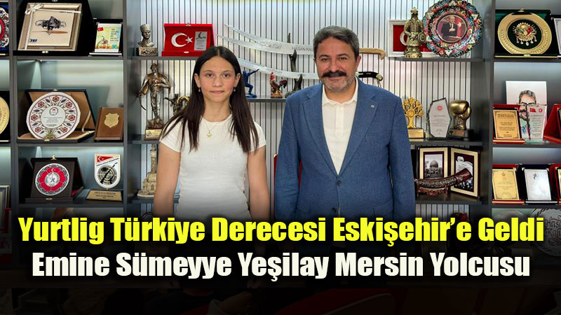 �l M�d�r� Hasan Kal�n Ba�ar�l� Sporcu Emine S�meyye Ye�ilay�� A��rlad�