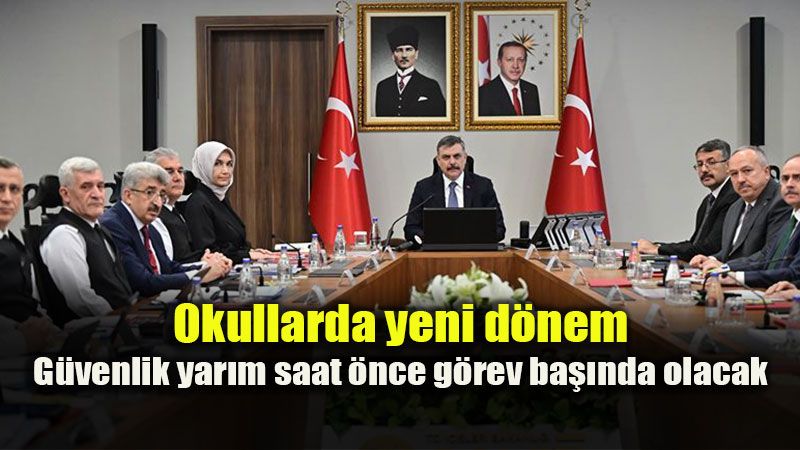 ��i�leri Bakan� Mustafa �ift�i A��klad�: "Okul G�venli�i Rutin Bir Asayi� Ba�l��� Olmaktan ��kt�"