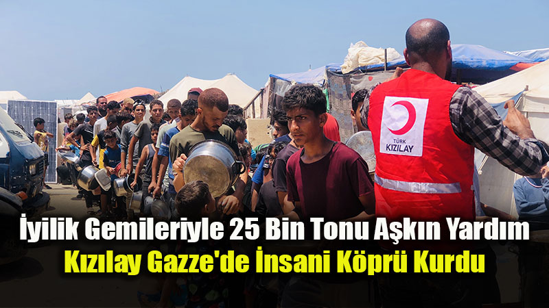 Gazze’ye G�nde 30 Bin Ki�ilik S�cak Yemek ve 150 Ton Temiz Su