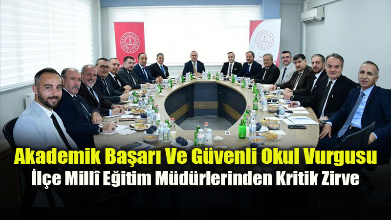 �l Mill� E�itim M�d�r� Sinan Ayd�n Ba�kanl���nda Koordinasyon Toplant�s� �n�n��de Ger�ekle�tirildi