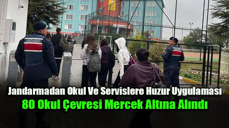 E�itimde G�venli Gelecek: Eski�ehir �l Jandarma Ekipleri Sahada