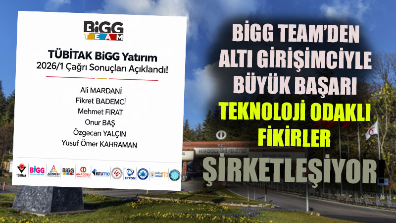 2 Bin 844 Ba�vuru Aras�ndan S�yr�ld�lar: BiGG TEAM Giri�imcileri T�B�TAK�� Fethetti