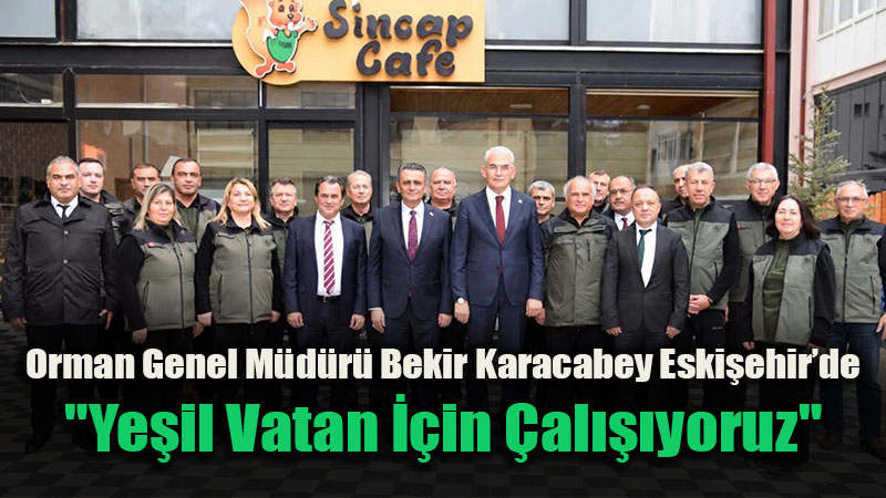 Genel M�d�r Karacabey Orman ���ileriyle Bulu�tu: Takmak Yang�n M�dahale Binas�na Ziyaret