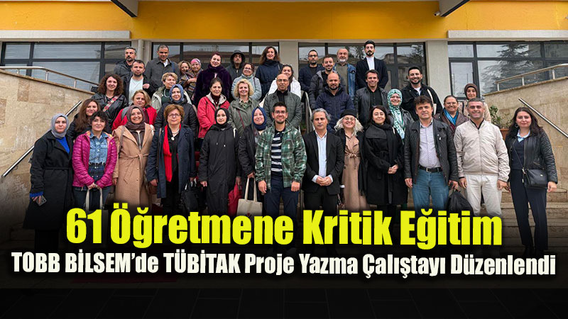 Eski?ehir �l Milli E�itim M�d�rl��� ve T�B�TAK �� Birli�iyle ��retmenlere Proje Ko�lu�u
