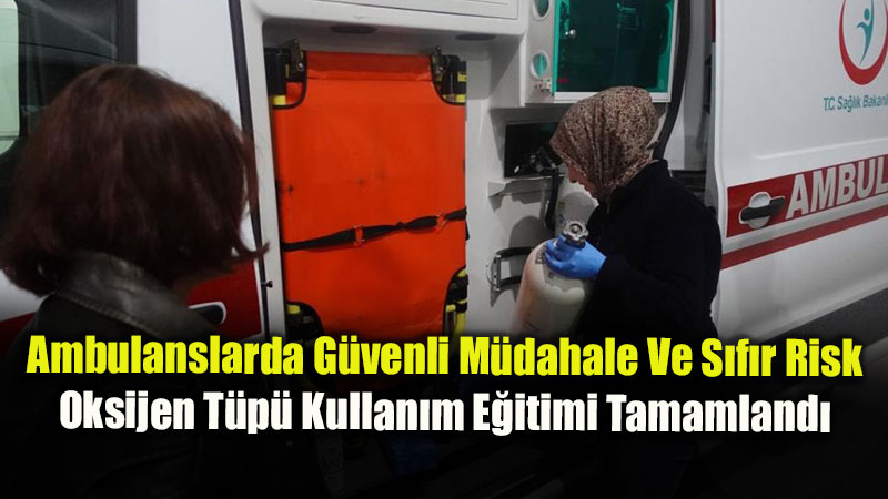 Acil Sa�l�k Hizmetlerinde Kalite Ve G�venlik Artt�r�l�yor: 13 Personel Sertifika Yolunda E�itim Ald�