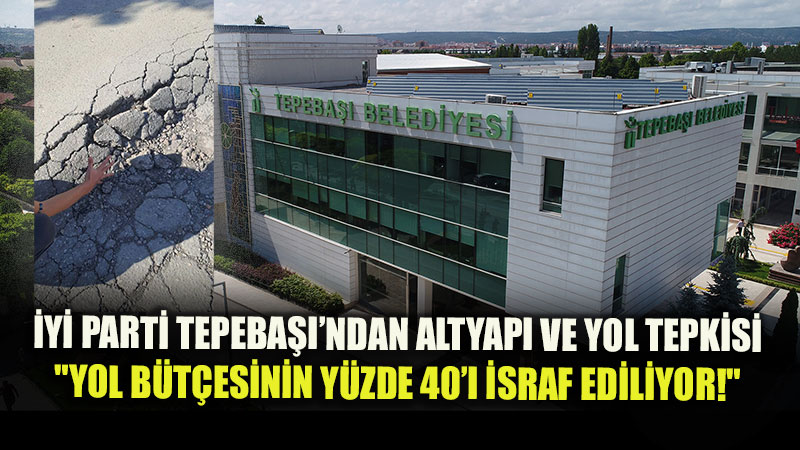 Tepeba���nda Altyap� Kaz�lar�na Koordinasyon �a�r�s�: �Y� Parti�den 4 Maddelik ��z�m Re�etesi
