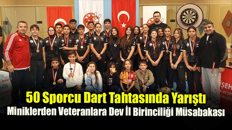 Prof. Dr. Fethi Heper Stadyumu�nda Dart Heyecan�: Dereceye Girenler �d�llendirildi
