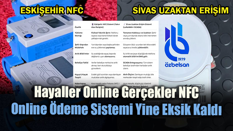 Ak�ll� Kent Maskesi D��t�: Sivas �rne�i Varken Eski�ehir�e "NFC Makyaj�"!