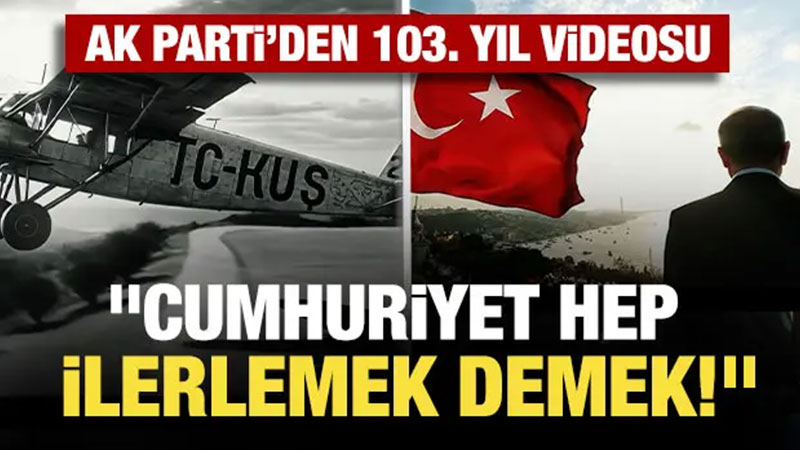 AK Parti 29 Ekim Cumhuriyet Bayram��n� �zel Videoyla Kutlad�