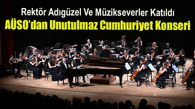 A�SO�dan 29 Ekim Co�kusu: �ef Murat G�kta� Y�netiminde Mozart Ve Haydn R�zg�r�