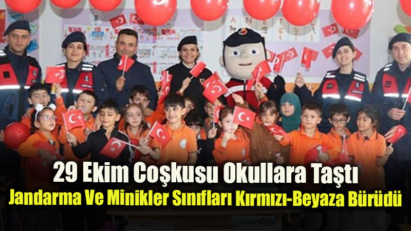 �ukurhisar�da "Tim Jandarma" S�rprizi: Jandarma Personeli ��rencilerle Bayram� Kutlad�