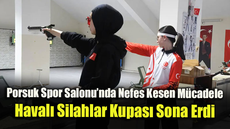 Porsuk Spor Salonu�nda Nefes Kesen M�cadele: Haval� Silahlar Kupas� Sona Erdi