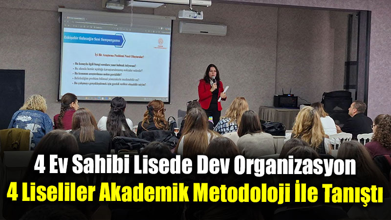 Eski�ehir Gelece�in Sesi Sempozyumu �ncesi Dev E�itim Hamlesi