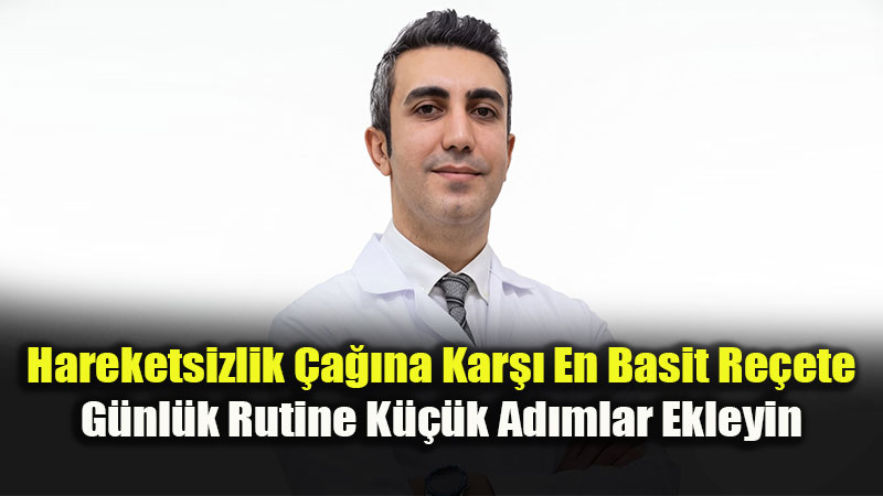 Uzman�ndan D�nya Y�r�y�� G�n� Uyar�s�: "Egzersiz Sadece Salonda Yap�lmaz"