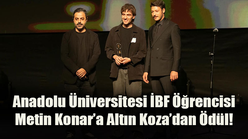 Gen� Y�netmen Metin Konar "Islak K�pekler" Filmiyle Alt�n Koza�da �d�llendirildi