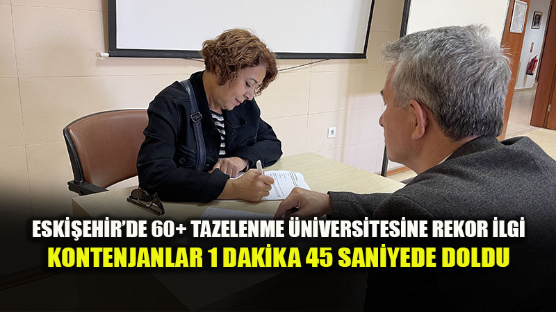 Anadolu �niversitesi�nde Ya�am Boyu ��renme: Tazelenme �niversitesi Yeni D�neme Ba�lad�
