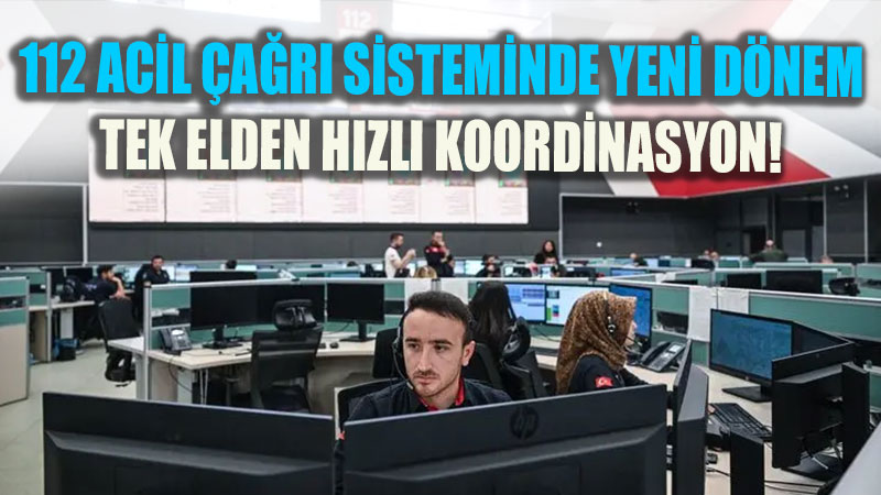 Eski?ehir Acil Durumlarda Zamanla Yar��: 112�de Yapay Zekal� Ve Tek Elden Y�netim D�nemi