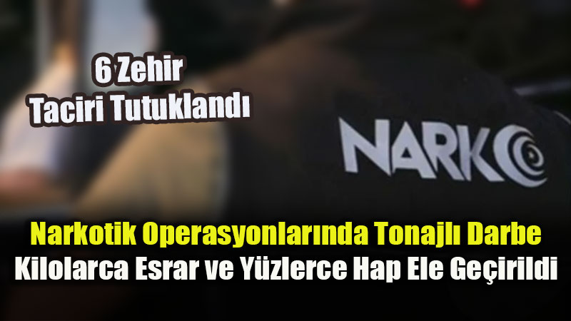 Eski�ehir�de Narkotik Seferberli�i: Zehir Tacirlerine Bir Haftada A��r Darbe