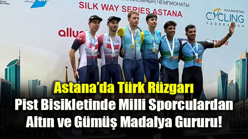 Astana’da Pedallar Madalyaya D�nd�: Ramazan Y�lmaz’dan �ampiyonluk �lan�!